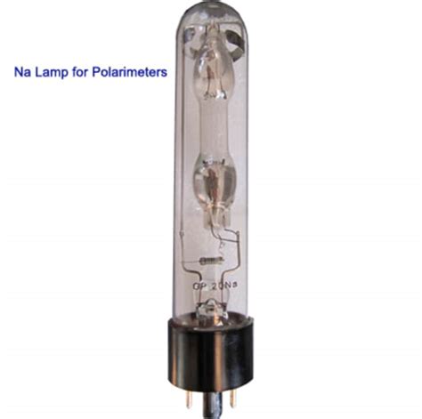 is a sodium lamp essential in a polarimeter|polarimeter identification.